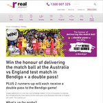 Win Double Pass to The Aus Vs. NZ Netball Test Match (Bendigo Game) + Deliver The Match Ball