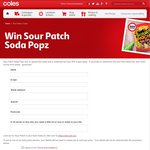 Win 1 of 500 Packs of Sour Patch Soda Pops 170g Bags from Coles
