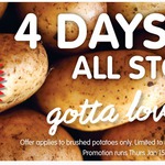 Free Potatoes at Spudshed WA (All Stores) 15/01 to 18/01 2015