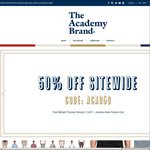 The Academy Brand 50% OFF SITEWIDE