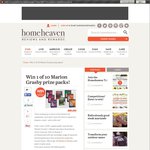 Win 1 of 10 Marion's Kitchen Prize Packs from Home Heaven