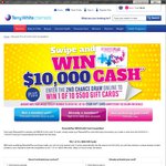 Win $10000 Cash or 1 of 10 $500 Terry White Chemists Gift Cards from Terry White Chemists (RewardsPlus Members)