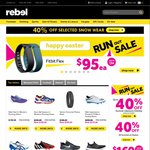 $10 Off When You Shop @ Rebel Online with Code EASTER15 (Minimum Spend of $60 Applies)
