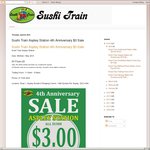 Sushi Train Sutherland Station - After School Sushi 20% Off [NSW]