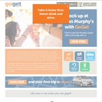 GoGet: Free $49 Membership Plus $25 Credit
