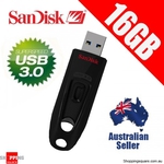 SanDisk 16GB CZ48 USB 3 - $7.95 + Delivery ($4 to Sydney) @ Shopping Square