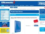 Officeworks 500GB Western Digital My Passport Essential Blue Pocket Hard Drive - $129 + postage
