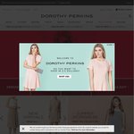 Dorothy Perkins UK, up to 70% off Summer Sale, 10% off Sale Items, Free Delivery for £50 Spend