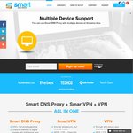 Smart DNS Proxy & VPN up to 70% off for Life - US $17.45/Year