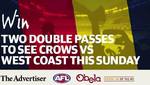 Win 1 of 2 Double Passes to Adelaide Crows Vs West Coast from The Advertiser (SA)