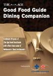 The Age Good Food Guide Dining Companion 2010 Free Download
