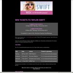 Win 1 of 40 Double Passes to Taylor Swift (AmEx Cardholders)