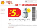 $5 off Kwik-Gas Bottle Exchange or Purchase