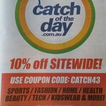10% off Selected Items @ CatchOfTheDay