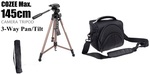 Camera Tripod+Camera Shoulder Carry Bag Combo $41.5 Delivered @ Zerintrading