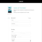 Uber - Up to $25 Towards Your First Ride - New Users Only