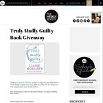 Win a Copy of Liane Moriarty's Truly Madly Guilty from The Weekly Review (VIC)