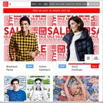Uniqlo Sale (Mens, Women's, Children Clothing) from $7.90 delivered w' FREE shipping code Tues 9th - Wed 10th