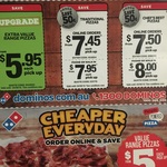 Domino's Extra Value Pizzas for $5.95 Pickup