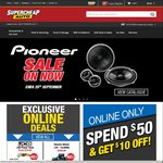 $10 off $50 Spend Online Orders @ Supercheap Auto