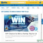 Win a Family Trip to LA Worth over $17,000 [Betta Home Living Purchase Required]