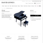 VILAC Grand Piano and Stool $74.70 + $10 Delivery, Aerobed Cosy Quilt $0.01 @ David Jones