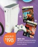 BigW Xbox 360 Arcade $198 incl 2 Games, Starts Jul 1