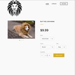 Lion Hat for Dogs and Cats Starting at USD $8.99 (~AUD $12.40) + Post (with Coupon Code) @ LionManes.com 