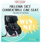 Win a Britax Safe-n-Sound Millenia™ SICT Convertible Car Seat Worth $679 from BabyCo