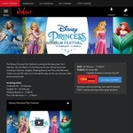 Disney Princess Films - All Tickets $8 - Capalaba & Ipswich QLD Cinemas $6 (Booking Online Extra Fee) @ Event Cinemas - Cinebuzz