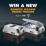 Win a Waeco Dometic CFX50 Wi-Fi Fridge Freezer Worth $1,449 from BCF
