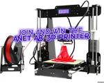 Win 1 of 2 "Anet A8" 3D Printer or eSun Filament or Print Bed Adhesive from 3dPrinterChat.com