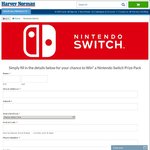 Win a Nintendo Switch Pack Worth $716.90 from Harvey Norman