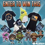 Win 1 of 6 Plays.TV Overwatch Prize Pack