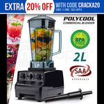 POLYCOOL Commercial Blender Mixer 2200W $75.96 at Mytopiastore eBay