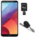 LG G6 H870DS 64GB Dual sim Unlocked Black + 16GB MicroSD Card + Type C Bundle - $455.20 after discount @ eGlobalCentral eBay
