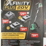 Xfinity 20V System - Mower Skin $199, Line Trimmer Skin $59.99, Drill Skin $29.99, Mitre Saw Skin $149 @ ALDI (Starts 21/10)