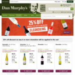 Dan Murphy's 25% off Any 6 or More Cleanskins