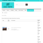 [NSW] 50% off Storewide - Paul Dane North Sydney Store Closing down Sale (instore)