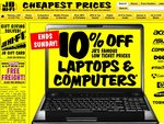 10% off Laptops and Computers at JB Hi-Fi