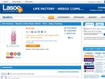 Life Factory - WeeGo 118ml Baby Bottle $19.95 - Pink - Baby Feeding