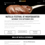 Win a VIP Nutella Experience at NightQuarter Market on The Gold Coast [No Travel]