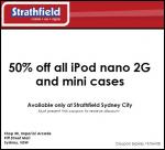 50% off all iPod Nano 2G and Mini Cases