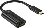 USB C to HDMI Adapter,CHOETECH USB 3.1 Type C (Thunderbolt 3 Compatible) to HDMI Adapter(4K Resolution)$14.99@Choetech Amazon AU