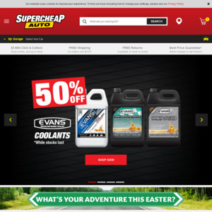 Supercheap auto website