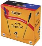 BIC Cristal Fine 0.8mm Ballpoint Pen 100-Pack (Black and Blue) $9.99 (in-Store Only) @ Officeworks