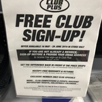 Free Sign-up (Was $5) to Supercheap Auto Club Membership (No Signup Credit)  @ Supercheap Auto (In-Store)