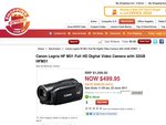 $499.95 - Canon Legria HF M31 Full HD Video Camera with 32GB built in memory