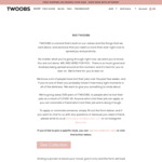 Win 1 of 500 Pairs of Twoobs Shoes for Those Who Have Lost Their Jobs