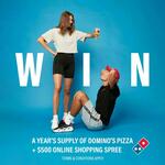 Win 104 Traditional Range Pizzas & $500 Universal Store Voucher from Domino's